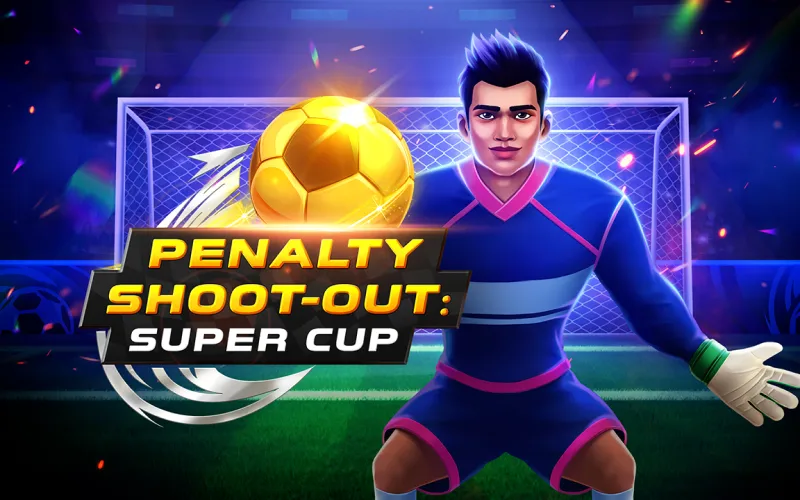 Penalty Shoot‑Out Super Cup disponible en 1win con gráficos dinámicos y tensión de cada disparo al arco.
