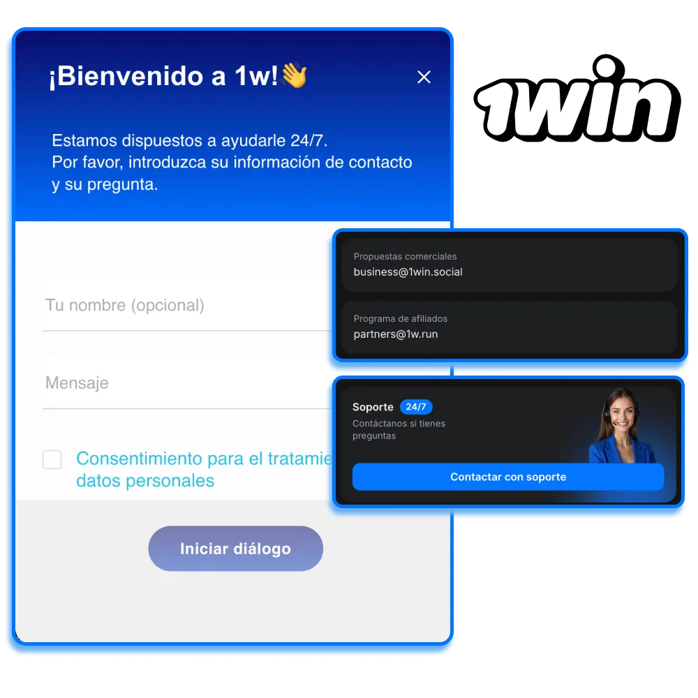 Soporte 24/7 en 1win Argentina.